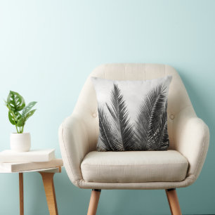 Dreamy Caribbean Palms #3 #tropical #palms #wall Cushion
