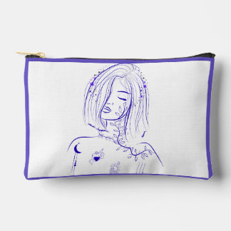 Dreamy Celestial Feminine Accessory Pouch