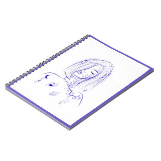 Dreamy Celestial Feminine Notebook