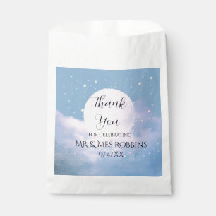 Dreamy celestial wedding bathed in moonlight favour bag
