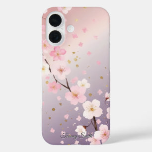 Dreamy Cherry Blossom Gradient Phone Case 