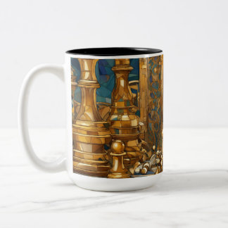 Dreamy Chess-Themed Mug Design