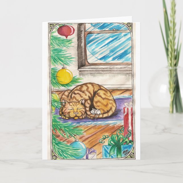 Dreamy Chistmas Holiday Card (Front)