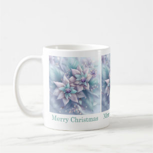 Dreamy Christmas Floral Mug
