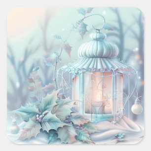 Dreamy Christmas Lantern Sticker