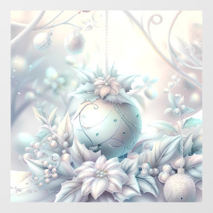 Dreamy Christmas Ornament Window Cling