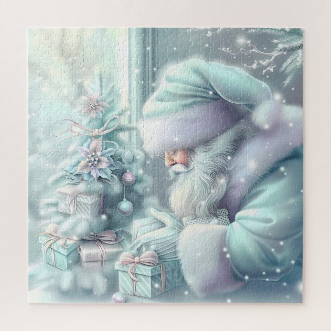 Dreamy Christmas Santa Puzzle (Vertical)