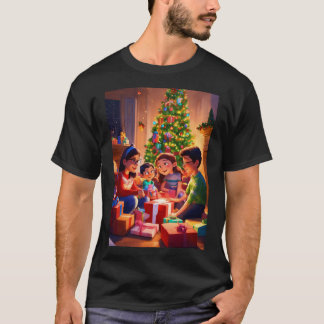 "Dreamy Christmas Watercolor T-Shirt" T-Shirt