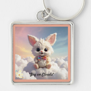 "Dreamy Cloud Dwellers" Key Ring