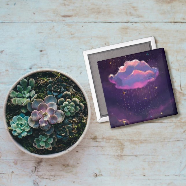 Dreamy Cloud Magnetic Photo Magnet (Creator Uploaded)