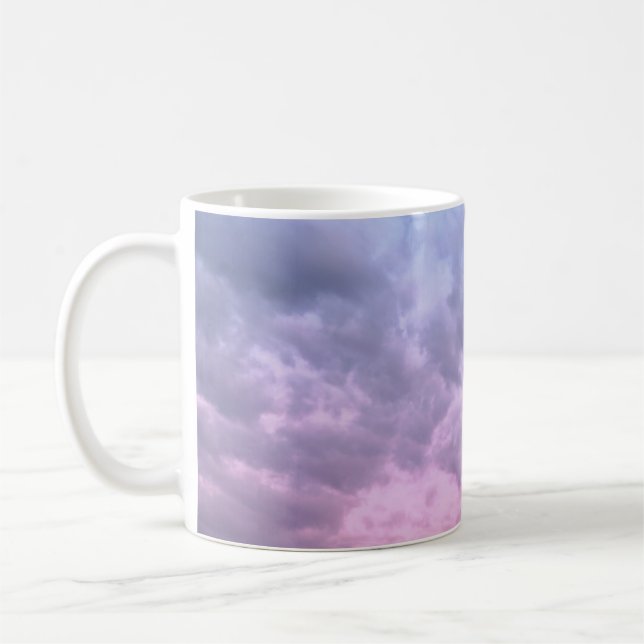 Dreamy Clouds 16 - Caribbean Sunset Coffee Mug (Left)