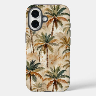 Dreamy Coconut Palm Grove iPhone 16 Case