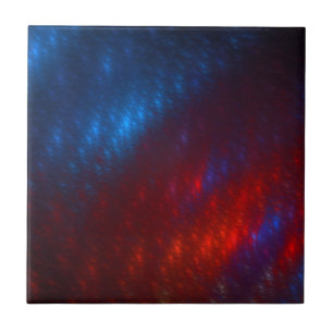 Dreamy Cosmic Nebula  Ceramic Tile