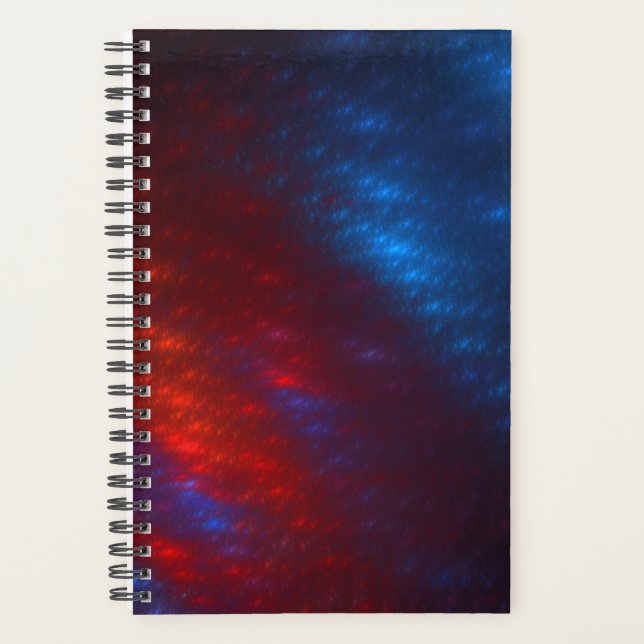 Dreamy Cosmic Nebula  Planner (Front)