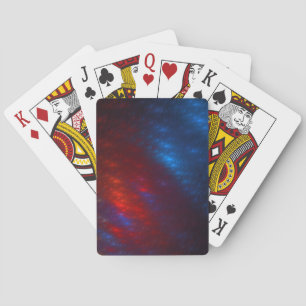 Dreamy Cosmic Nebula Playing Cards