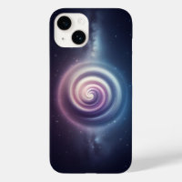 Dreamy Cosmic Nebula Spiral Vortex Abstract Pastel