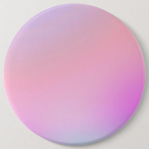 Dreamy Cotton Candy Pastel Gradient 6 Cm Round Badge