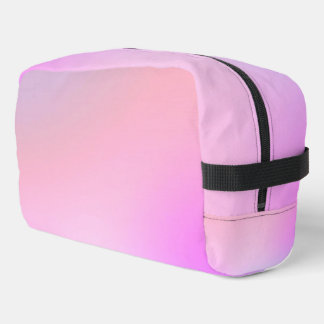 Dreamy Cotton Candy Pastel Gradient Dopp Kit
