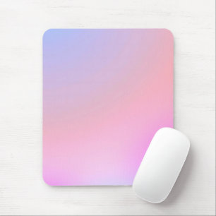 Dreamy Cotton Candy Pastel Gradient Mouse Pad