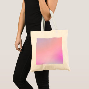 Dreamy Cotton Candy Pastel Gradient Tote Bag