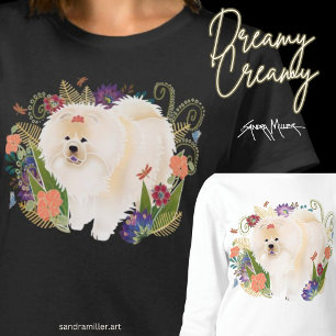 DREAMY CREAMY cream chow SHIRTS choose colour/styl