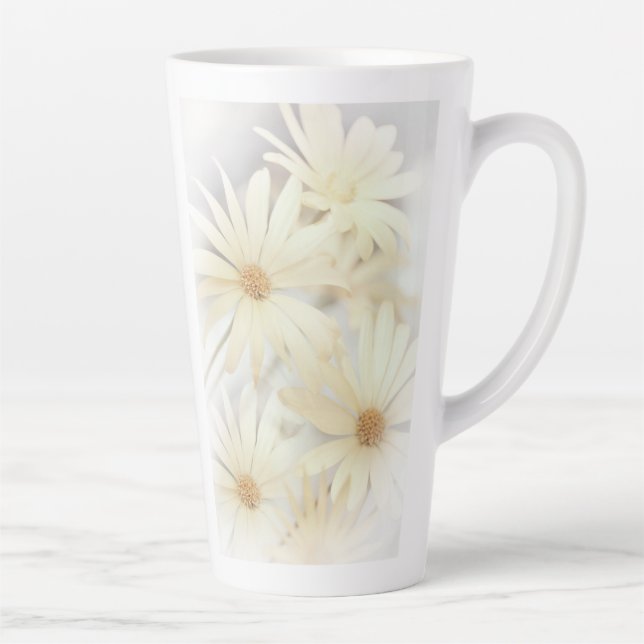Dreamy Daisies 2 Latte Mug (Right)