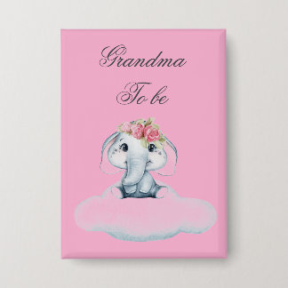 Dreamy Days with Rosie the Elephant. Button