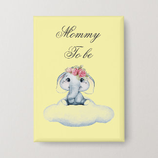 Dreamy Days with Rosie the Elephant. Button
