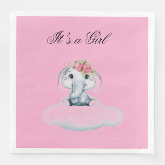 Dreamy Days with Rosie the Elephant. Napkin