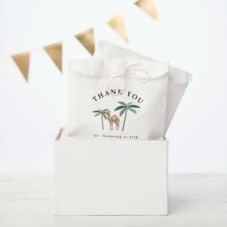 Dreamy Desert Cute Camel Baby Shower Favour Bag
