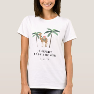 Dreamy Desert Cute Camel Mum-to-be T-Shirt