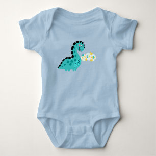 Dreamy Dinosaur  Baby Bodysuit