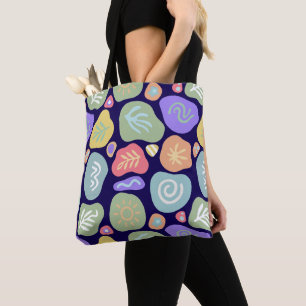 Dreamy Doodles – Vibrant Boho Nature Motif Desig Tote Bag