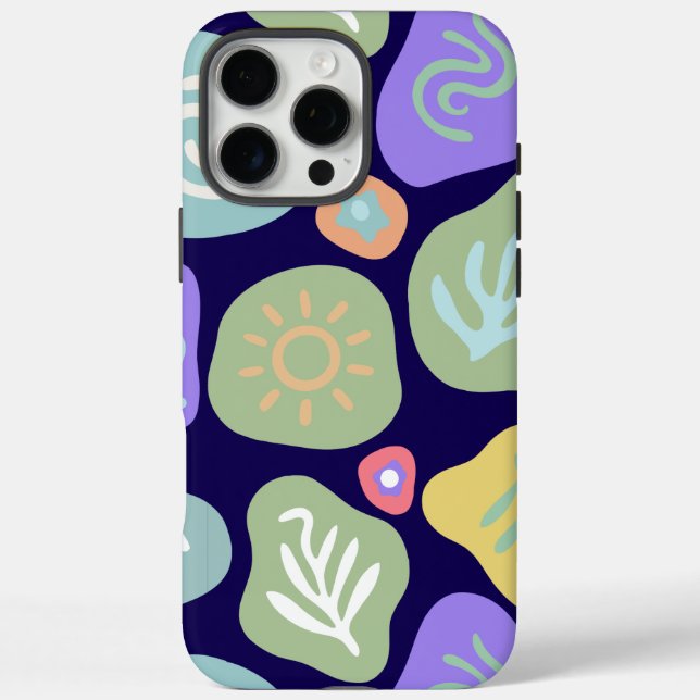 Dreamy Doodles – Vibrant Boho Nature Motif Design Case-Mate iPhone Case (Back)