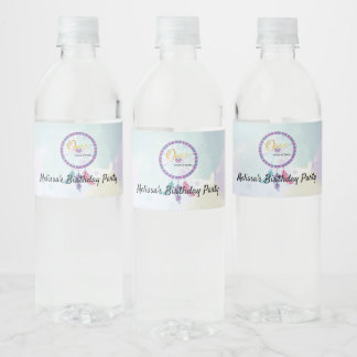 Dreamy Dreamcatcher Birthday Celebration Water Bottle Label