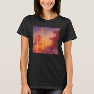 Dreamy Dreamlike Kingdom Castle Throne England Bri T-Shirt
