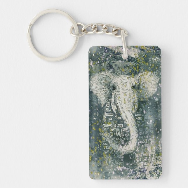 dreamy elephant keychain (Front)