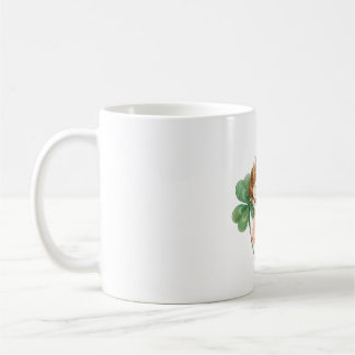 Dreamy Fairy With Clover Magic Dancing Coffee Mug