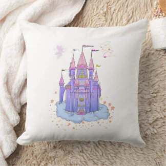 Dreamy Fairytale Castle- A Magical Touch Cushion