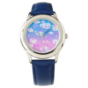 Dreamy Floating Anchors, Little Sailor Children's Watch