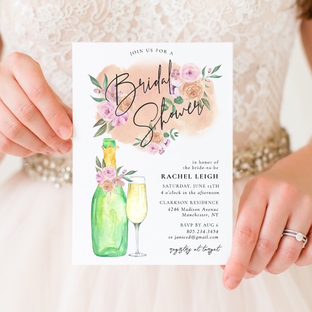 Dreamy Floral Bridal Shower Invitation (Creator Uploaded)