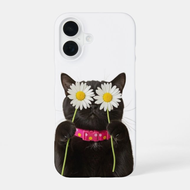 Dreamy Floral Cat Case (Back)