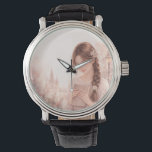 Dreamy Floral Girl Aesthetic Wrist Watch – Cute<br><div class="desc">A stylish wrist watch featuring a dreamy floral illustration with soft pastel colors and delicate flowers. This beautiful aesthetic design adds a charming and artistic touch to your everyday style. Perfect for daily wear, school, or casual outfits, this watch combines functionality with elegant artwork. The romantic floral theme makes it...</div>
