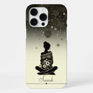 Dreamy Floral Silhouette iPhone 16 Pro Max Case