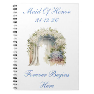 Dreamy Floral Wedding Journal