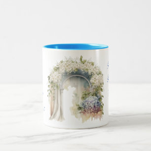 Dreamy Floral Wedding Mug