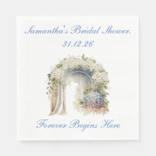 Dreamy Floral Wedding Napkins