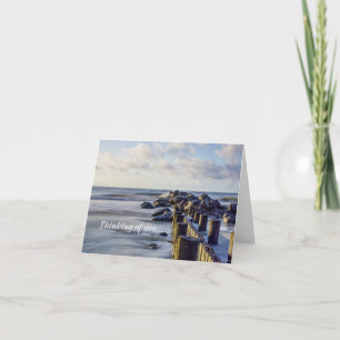Dreamy Folly Seawall Thinking Of You Card