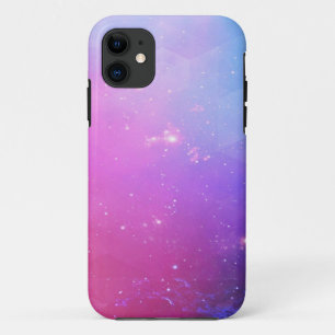 Dreamy Galaxy Nebula Gradient Cosmic Art iPhone 11 Case