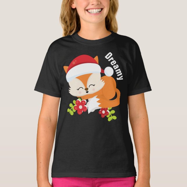 Dreamy Girls' Hanes TAGLESS® T-Shirt (Front)